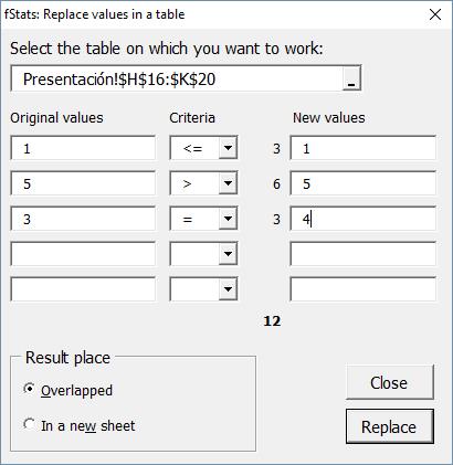 fStats Replace